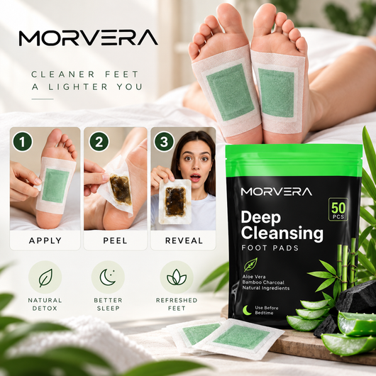 MORVERA Deep Cleansing Foot Pads