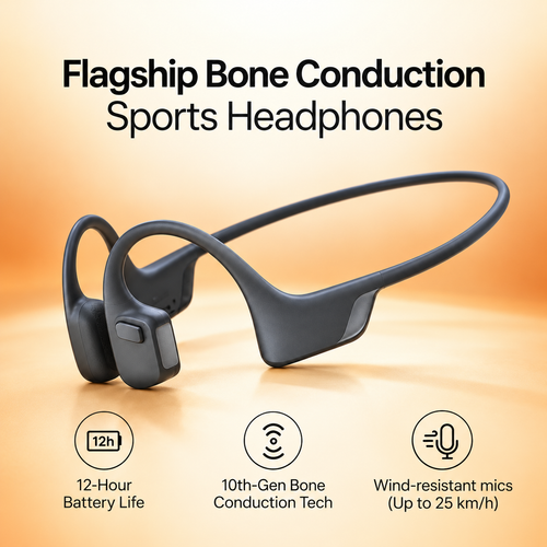 Morvera Pro 2 Bone Conduction Sports Headphones