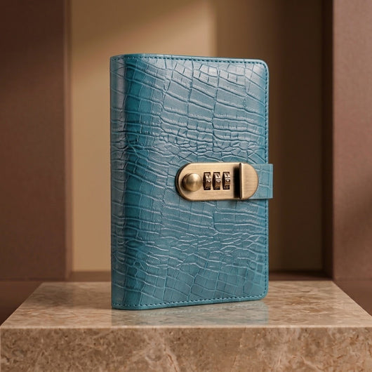 A6 Locking Currency Collector Book