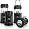 Solar Rechargeable Camping Lantern — 4-Pack