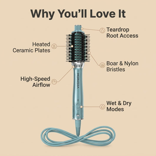Morvera Blow Dryer Brush