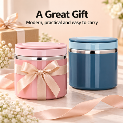 Stainless Steel Lunch Box with Handle