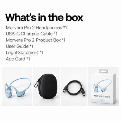 Morvera Pro 2 Bone Conduction Sports Headphones