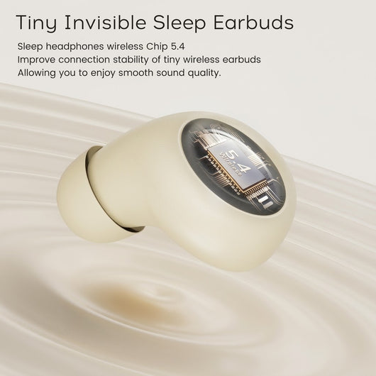 Morvera Mini Invisible Headphones Bluetooth 5.4