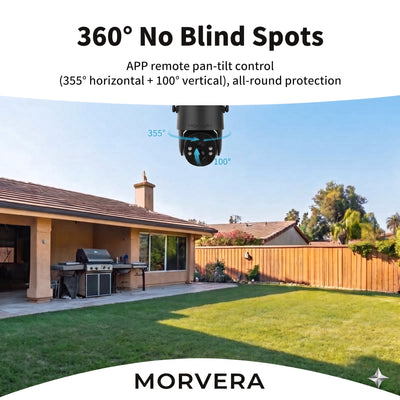Solar Powered 4G Outdoor Security Camera VIP
