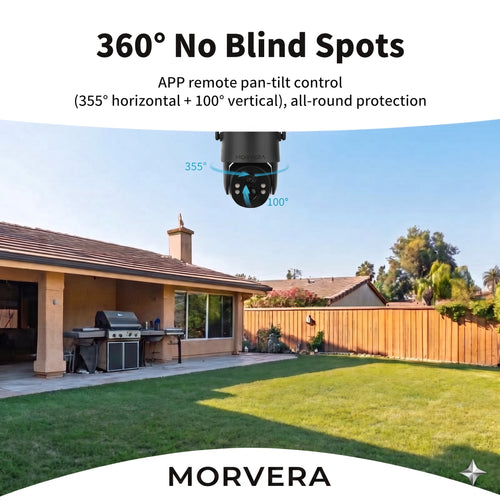 Solar Powered 4G Outdoor Security Camera