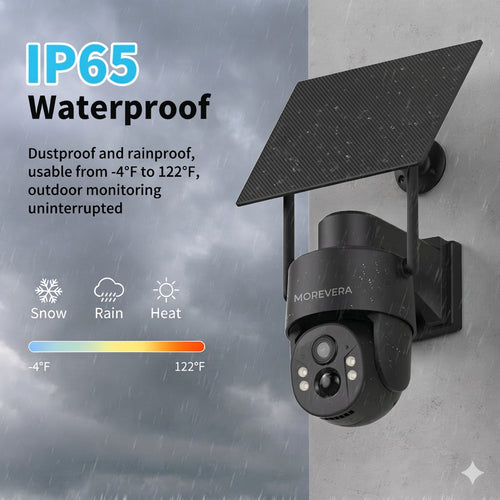 Solar Powered 4G Outdoor Security Camera