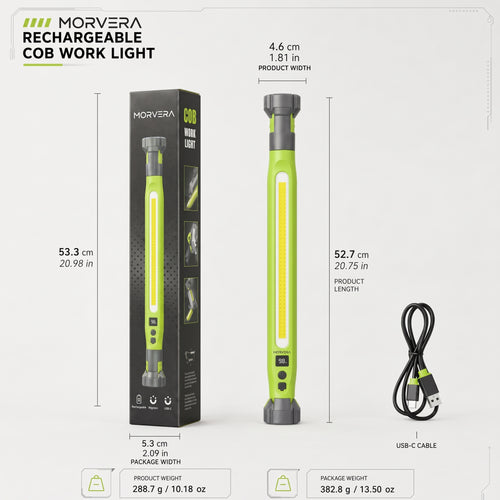 Rechargeable Magnetic 360° COB Work Light