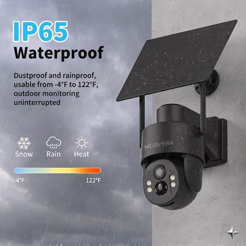 Solar Powered 4G Outdoor Security Camera