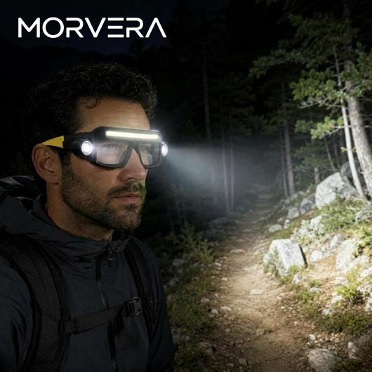 Rechargeable COB LED Headlamp Glasses
