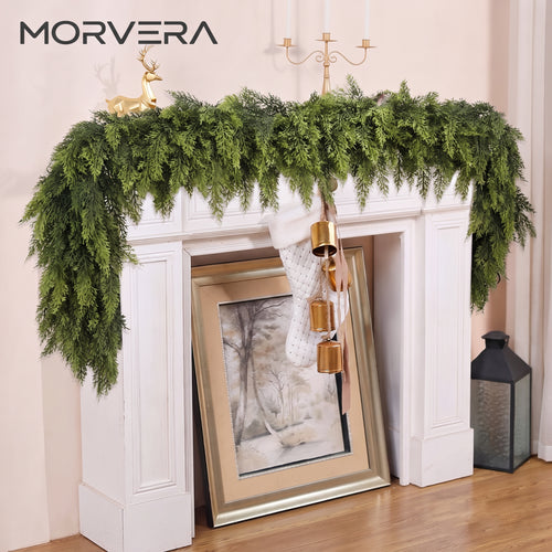 Real Touch Artificial Cedar Christmas Garlands