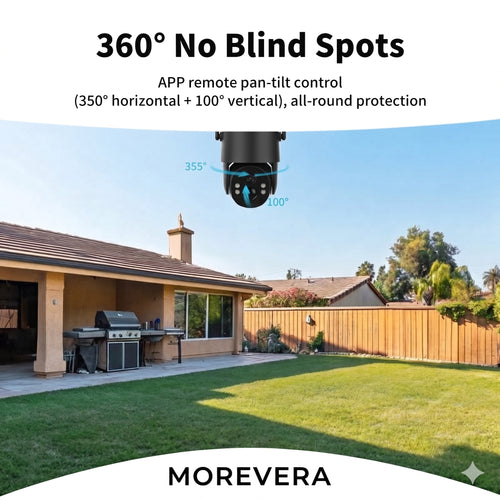 Solar Powered 4G Outdoor Security Camera