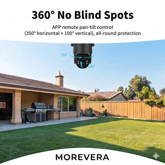 Solar Powered 4G Outdoor Security Camera