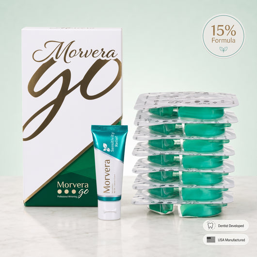 MORVERA 15% Hydrogen Peroxide Teeth Whitening Kit