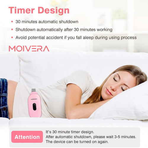 Portable Cordless Period Cramp Heating Massager