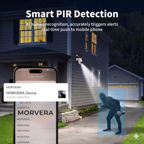 Solar Powered 4G Outdoor Security Camera