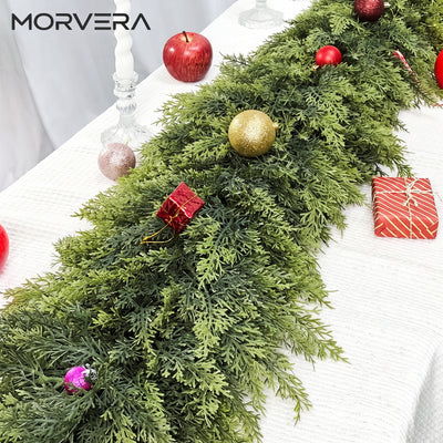 Real Touch Artificial Cedar Christmas Garlands
