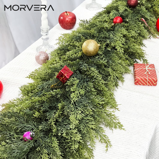 Real Touch Artificial Cedar Christmas Garlands