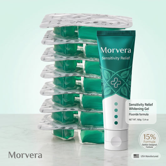 MORVERA 15% Hydrogen Peroxide Teeth Whitening Kit