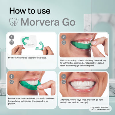 MORVERA 15% Hydrogen Peroxide Teeth Whitening Kit