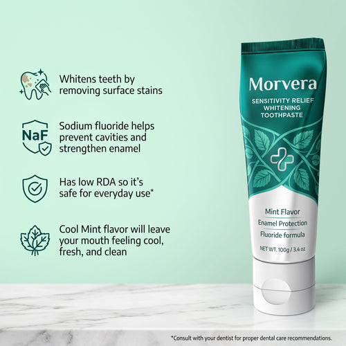 MORVERA 15% Hydrogen Peroxide Teeth Whitening Kit