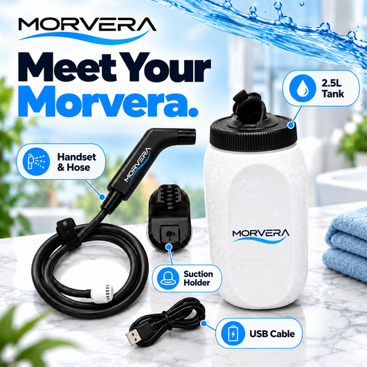 Morvera™ CleanJet Portable Bidet
