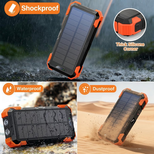 Morvera 42800 mAh Solar Charger Power Bank