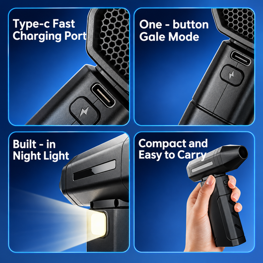 Handheld Cordless Electric Dust Cleaner