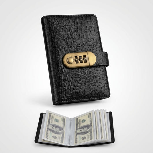 A6 Locking Currency Collector Book