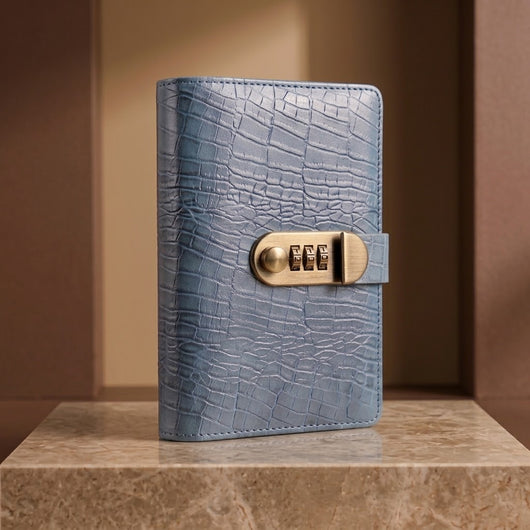 A6 Locking Currency Collector Book