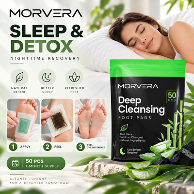 MORVERA Deep Cleansing Foot Pads