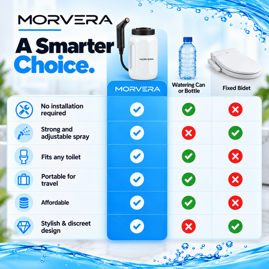 Morvera™ CleanJet Portable Bidet