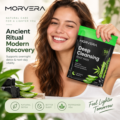 MORVERA Deep Cleansing Foot Pads