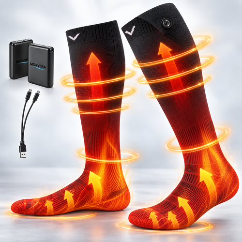 Morvera Heated Socks for All Ages